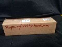 Rope with Pulley & Hardware