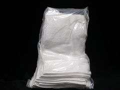 Lot of 2 White Bath Towels