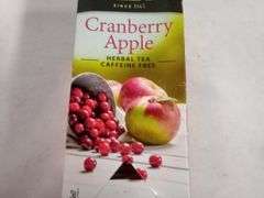 Bigelow Cranberry Apple Herbal Tea, 28 Tea Bags, 1.72 Oz