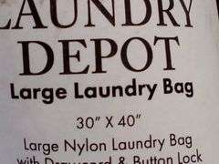 Assortment Of Laundry Depot, Large Laundry Bags