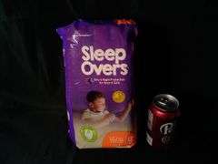 Lot of 4 Cuties Sleep Overs Day & Night Protection for Boys & Girls – LG/XL