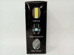Lot of 3 USB Charge Camping Flashlight – Black/Silver