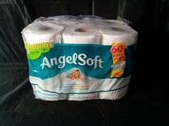 Angel Soft Unscented Bathroom Tissue – 2-Ply 12 Double Rolls