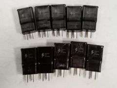Lot of 10 Adaptive Fast Charging Travel Charger Adapter – Black