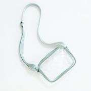 ThermoFlask Waterproof Transparent TF Crossbody Bag – Mint Green