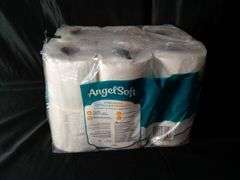Angel Soft Unscented Bathroom Tissue – 2-Ply 12 Double Rolls