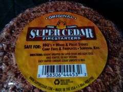 Lot Of 4 Super Cedar, Original Firestarters