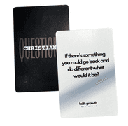 Lot of 14 Christian Question Cards Game – Initiative Faith Growth Question Cards