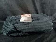 Big Joe Fuf with Liner Black Licorice Bean Bag Chair Replacement Cover
