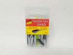 Arkie, Sexxee Tail Ozark Shad, 2", 8 Pack