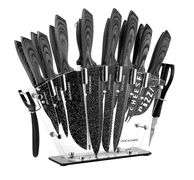 Dockorio, 19 Piece High Carbon Stainless Steel Kitchen Knife Set DCK-19