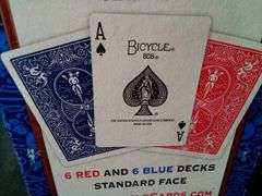 Bicycle 12-Decks of Playing Cards – Poker Size, 6 Red & 6 Blue