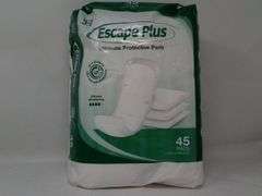 Escape Plus, Ultimate Protective Pads, 16" L, 45 Pack