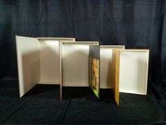 Assortment Of Hardcover Book Cases