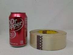 Lot of 5 3M Scotch Adhesive Packaging Tape – Clear