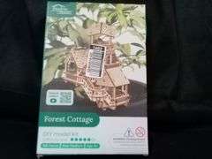 Tiny Treehouses, Forest Cottage DIY Model Kit, Medium, 168 Pieces