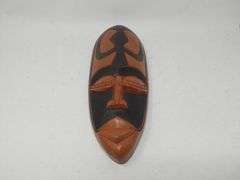 African wood mask, "Beauty and Faith"