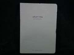 Uplift You Journal By Leana Deeb, White