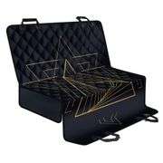 Golden Pyramid, Pet Car Seat Cover, Black