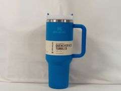 Stanley Flowstate Quencher H2.0 Tumbler with Straw & Handle – Blue 40 oz