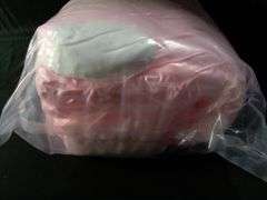 Vacuum Sealed Pink Fluffy Blanket