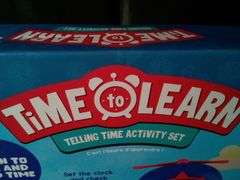 Educational Insights Time to Learn Telling Time Activity Set – 48 Pages 3-Pieces