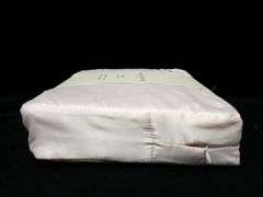 Laura Ashley, Satin Full Sheet Set, White
