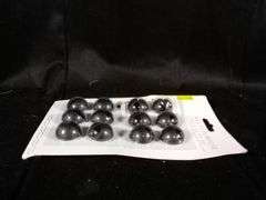 Lot of 12 Multipurpose Cable Clips Set – Black CC-949