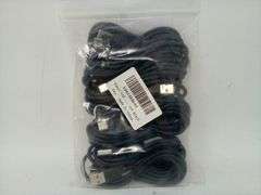 Lot Of 10 Smays, USB C Charger Cable, Black
