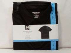 Men's Member's Mark Classic Fit Performance Polo – Black Size: L