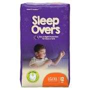Lot of 4 Cuties Sleep Overs Day & Night Protection for Boys & Girls – LG/XL