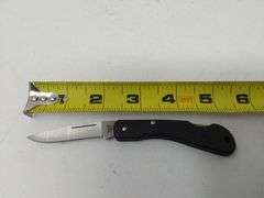 Mini Blackhorn Black Folding Knife
