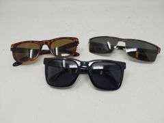 Assortment of 3 Pairs of Unisex Sunglasses