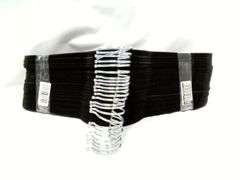 Black Velvet Hangers with Chrome Hooks – 25 Count