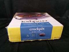 Crock-Pot Artisan Enameled Cast Iron Braiser with Lid – 5 Quart