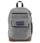 JanSport Cool Student Backpack – Grey Letterman