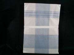 Threshold, Classic Spring Pattern Round Oiled Tablecloth, Blue Plaid, 70" Dia