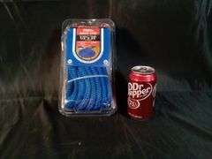 Overton's Dockmate Premium Double Braid Nylon Dock Line – Blue 12" Eye Splice
