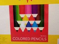 School Smart Colored Pencils – 3.3mm Color Leads, 480 Pieces
