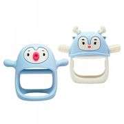 Smily Mia, 2 In 1 Baby Teething Toy Set, Reindeer & Penguin