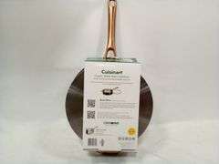 Cuisinart Classic Matte Black SS Sauce Pan w/Lid & Blush Bronze Handle – 3.5 Qt