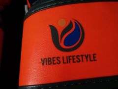 Vibes Lifestyle Multicolor Boxing Gloves – 16 oz 1-Pair