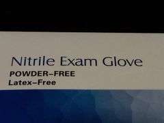 Lot of 10 STOP C-19 Nitrile Exam Glove – Blue Size: M 100/Box