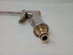 Metal Garden Hose Nozzle, 360 Degree High Pressure Spray Gun