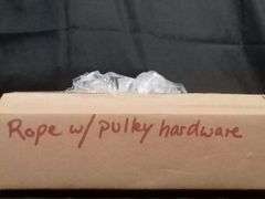 Rope with Pulley & Hardware