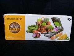 Set of 16 Kitchen Ideas Veggie Slicer – Grey/Green