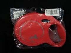 Felxi Classic Retractable Dog Leash – Red/black