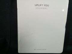 Uplift You Journal By Leana Deeb, White