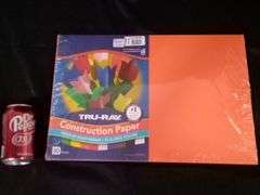 Assortment of 9 Tru-Ray Construction Papers – 12" x 18" 50 Sheets ea.