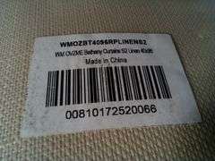 Lot of 7 WM OVZME Bethany Curtains Set – Linen 40" x 96" 2-Panel ea.